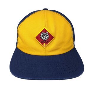 Wolf Snapback Hat Multicolor OS Adjustable Embroidered Vented Holes 6 Panel